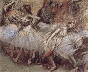 Edgar Degas Dance have a break USA oil painting artist